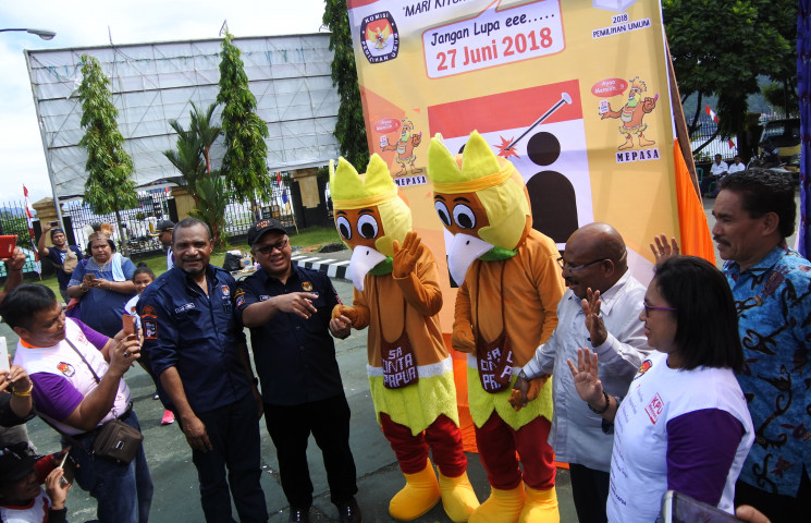 Perkenalkan! Ini Burung Mepasa, Maskot Resmi Pilgub Papua